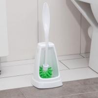 Ерш для унитаза с подставкой АКОР салатовый