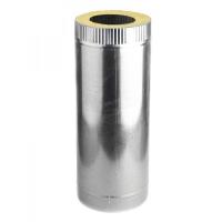 Сэндвич труба 0,5м Ф200*280 нерж. FERRUM