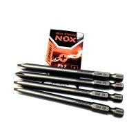 Биты крестообразные РН 2/90  NOX REAL STRONG 4 шт