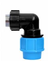 Отвод с мет. вставкой 32х1 НР ДЖИЛЕКС ПРО