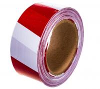 Лента сигнальная красно-белая 50мм*150м
