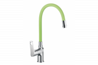 Смеситель для кухни OUTE T30293B-7 гибкий зелёный