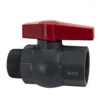 Кран шаровый из ABS пластика 1 рычаг г/ш