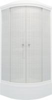 Душевая кабина 90*90 см средний поддон "Тритон" Лён