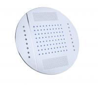 Лейка для тропического душа 240 мм с подсветкой белая