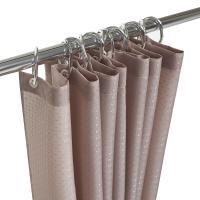 Шторка для ванной 180*180 РМС ШП-04БЖ бежевая