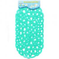 Коврик для ванной 65*35 КАМЕНЬ лазурный