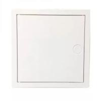 Дверца ревизионная пластиковая 40*40 белая с нажимным замком