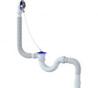 Сифон для ванны 1 1/2 S 32 UNICORN с гофрой 