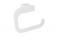 Держатель для туалетной бумаги пластик белый