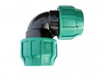 Отвод 50х50 для ПНД трубы