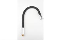 Излив гибкий для кухонного смесителя РМС SUS016BL черный