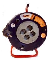 Удлинитель на катушке 4 гнезда 2*2,5 20 метров