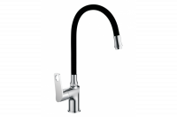 Смеситель для кухни OUTE T30293B-2 гибкий черный