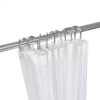 Шторка для ванной 180*180 РМС ШП-04Б белая