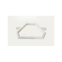 Прокладка для унитаза САМАРСКОГО фигурная плоская