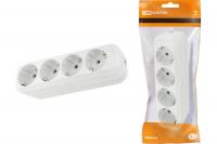 Колодка 4 гнезда TDM евро 1806-0014 с заземлением