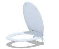 Сиденье для унитаза АНИПЛАСТ WS0120P микролифт