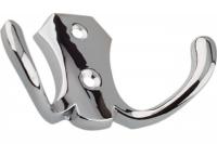 Крючок двухрожковый N08 хромированный 04.43.02 