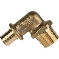 Угольник аксиальный 16 х 1/2 НР  RTP