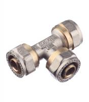 Тройник 16ц*16ц*16ц для металлопластика