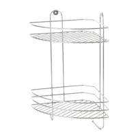 Полка угловая 2-х ярусная 23*23*41,5 "РЫЖИЙ КОТ" VENTO PLUS