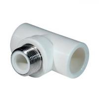 Полипропиленовый тройник комбинированный 25 1/2 НР