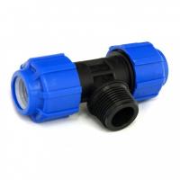 Тройник 20х3/4х20 НР для ПНД трубы