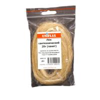 Лен чесаный моченцовый 20 г UNIFLAX