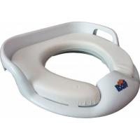 Сиденье-накладка МЯГКАЯ Boss Baby с ручками белая высокая