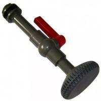 Лейка для летнего душа ГИГАНТ с краном и врезкой пластиковая