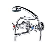 Смеситель для ванны G-lauf QMT3-A722 двухручковый