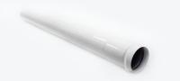 Труба удлинительная Ф80мм 1,0 м белая