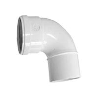 Отвод Ф80/90  белый (С-01-90)