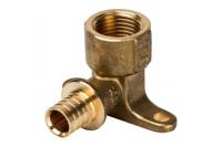 Угольник аксиальный с креплением 16 х 1/2 ВР  RTP