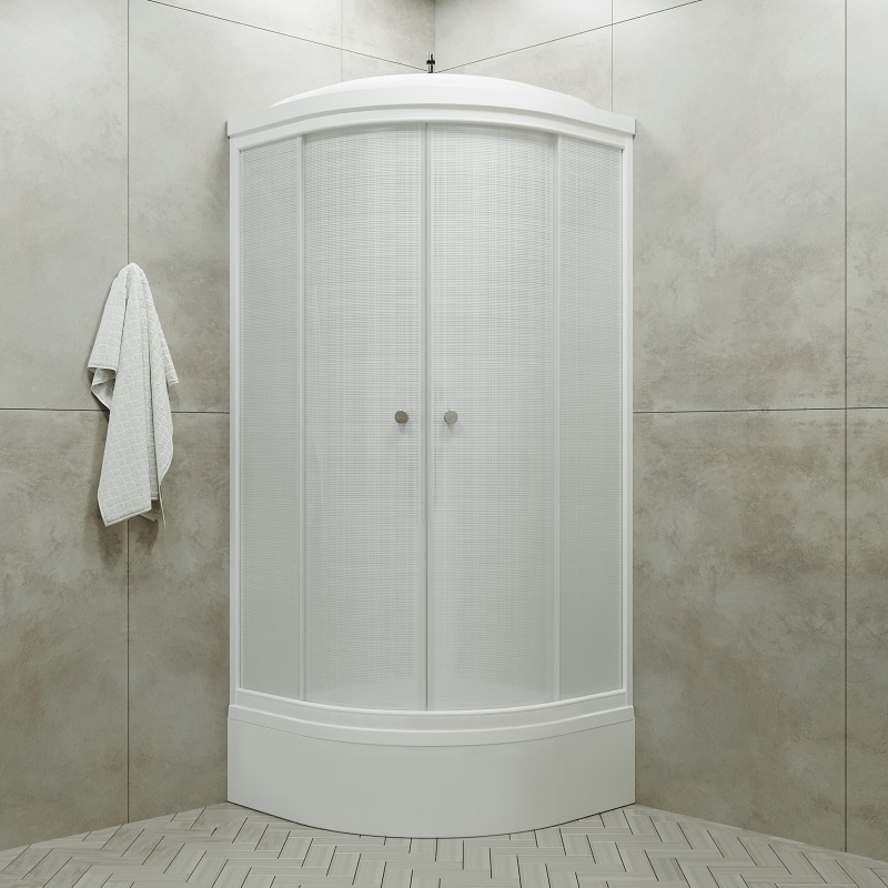 Душевая кабина 100*100 см средний поддон "Тритон" ЛЕН Душевая кабина 100*100 см средний поддон "Тритон" ЛЕН