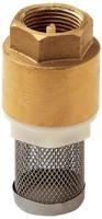 Обратный клапан пружинный с сеткой Ф3/4