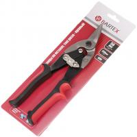 Ножницы по металлу 250 мм правые BARTEX двухкомпонентн. ручка