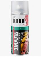 Эмаль аэрозоль KUDO-1025 универсальная алюминий металлик 520 мл