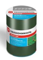 Лента битумная ТЕХНОНИКОЛЬ для кровли 15см*3м самоклеящаяся зеленый