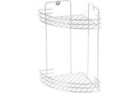 Полка угловая 2-х ярусная 19*19*30 "Рыжий кот" VENTO