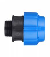 Муфта комбинированная 63х2 HР для ПНД труб 