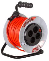 Удлинитель РЕСАНТА на катушке 4 гнезда 2*1,0 30 метров