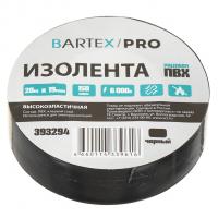 Изолента 19 мм*20 м BARTEX PRO черная