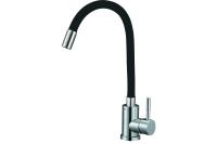 Смеситель для кухни Solone EZA4-F090КB гибкий черный 