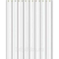 Шторка для ванной FRAP 8601 Белая