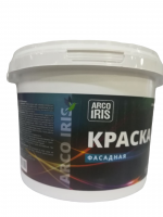 Краска фасадная ARCO IRIS супербелая 3 кг