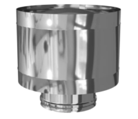 ЗОНТ нерж. Ф200 с ветрозащитой