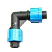 Угол 90 для капельной ленты с зажимами