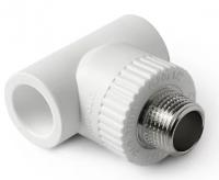 Тройник комбинированный Ф25*1/2 НР PRO AQUA п-пр